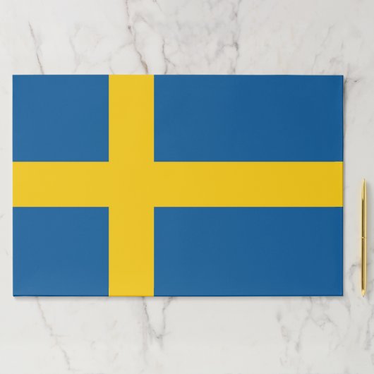 ティアウェイ紙パッドとスウェーデン国旗 ペーパーパッド (インサイチュ)