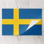 ティアウェイ紙パッドとスウェーデン国旗 ペーパーパッド (折り畳み)