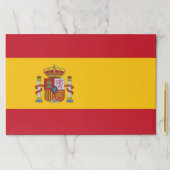 ティアウェイ紙パッドとスペイン国旗 ペーパーパッド (インサイチュ)