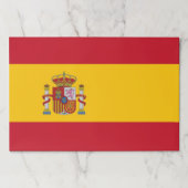 ティアウェイ紙パッドとスペイン国旗 ペーパーパッド (正面)