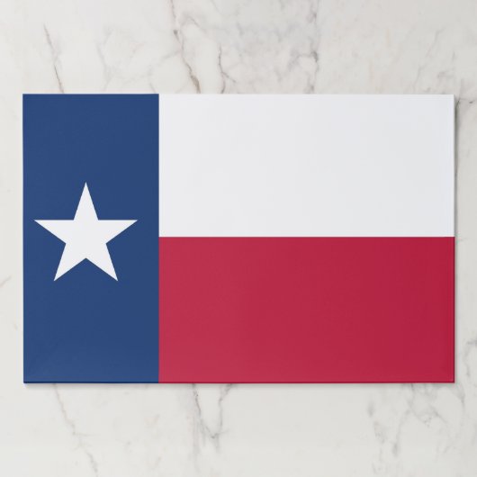 ティアウェイ紙パッドとテキサス州州旗 ペーパーパッド (正面)
