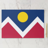 ティアウェイ紙パッドとデンバー州旗 ペーパーパッド (インサイチュ)