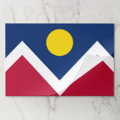 ティアウェイ紙パッドとデンバー州旗 ペーパーパッド (折り畳み)