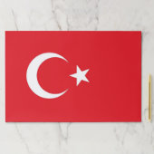 ティアウェイ紙パッドとトルコ国旗 ペーパーパッド (インサイチュ)