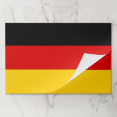 ティアウェイ紙パッドとドイツ国旗 ペーパーパッド (折り畳み)