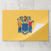 ティアウェイ紙パッドとニュージャージー州旗 ペーパーパッド (折り畳み)