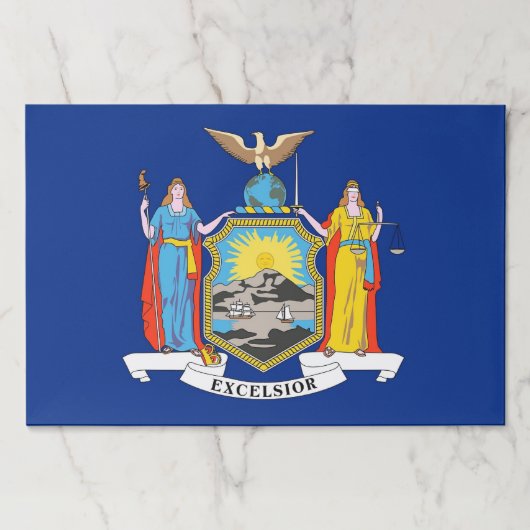 ティアウェイ紙パッドとニューヨーク州旗 ペーパーパッド (正面)