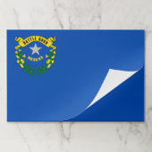 ティアウェイ紙パッドとネバダ州旗 ペーパーパッド (折り畳み)