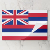 ティアウェイ紙パッドとハワイ州旗州(米国) ペーパーパッド (折り畳み)