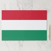 ティアウェイ紙パッドとハンガリー国旗 ペーパーパッド (インサイチュ)