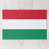 ティアウェイ紙パッドとハンガリー国旗 ペーパーパッド (正面)