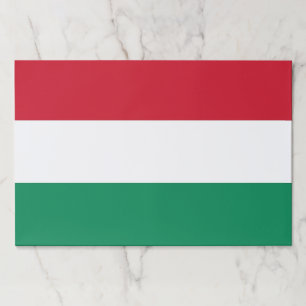 ティアウェイ紙パッドとハンガリー国旗 ペーパーパッド