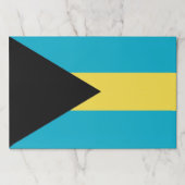 ティアウェイ紙パッドとバハマ国旗 ペーパーパッド (正面)