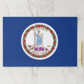 ティアウェイ紙パッドとバージニア州旗 ペーパーパッド (インサイチュ)