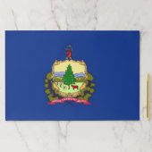 ティアウェイ紙パッドとバーモント州旗 ペーパーパッド (インサイチュ)