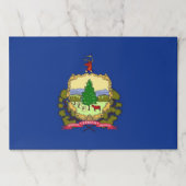ティアウェイ紙パッドとバーモント州旗 ペーパーパッド (正面)
