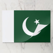 ティアウェイ紙パッドとパキスタン国旗 ペーパーパッド (折り畳み)