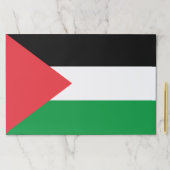 ティアウェイ紙パッドとパレスチナ国旗 ペーパーパッド (インサイチュ)