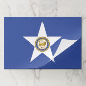 ティアウェイ紙パッドとヒューストン州旗 ペーパーパッド (折り畳み)