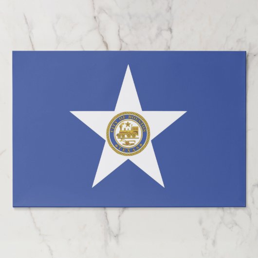 ティアウェイ紙パッドとヒューストン州旗 ペーパーパッド (正面)