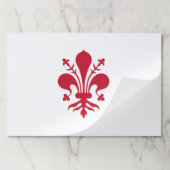 ティアウェイ紙パッドとフィレンツェ州旗,イタリア ペーパーパッド (折り畳み)