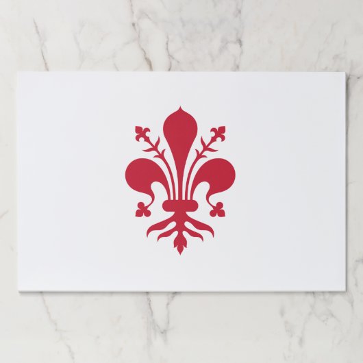 ティアウェイ紙パッドとフィレンツェ州旗,イタリア ペーパーパッド (正面)