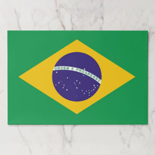 ティアウェイ紙パッドとブラジル国旗 ペーパーパッド