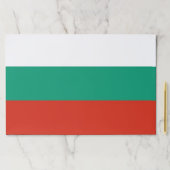 ティアウェイ紙パッドとブルガリア国旗 ペーパーパッド (インサイチュ)