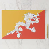 ティアウェイ紙パッドとブータン国旗 ペーパーパッド (インサイチュ)