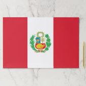 ティアウェイ紙パッドとペルー国旗 ペーパーパッド (インサイチュ)