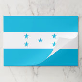 ティアウェイ紙パッドとホンジュラス国旗 ペーパーパッド (折り畳み)