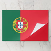 ティアウェイ紙パッドとポルトガル国旗 ペーパーパッド (折り畳み)