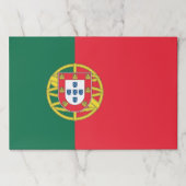 ティアウェイ紙パッドとポルトガル国旗 ペーパーパッド (正面)