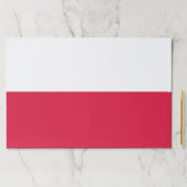 ティアウェイ紙パッドとポーランド国旗 ペーパーパッド (インサイチュ)