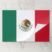 ティアウェイ紙パッドとメキシコ国旗 ペーパーパッド (折り畳み)