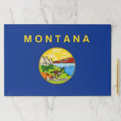 ティアウェイ紙パッドとモンタナ州旗 ペーパーパッド (インサイチュ)