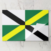 ティアウェイ紙パッドとモントレー州旗 ペーパーパッド (折り畳み)