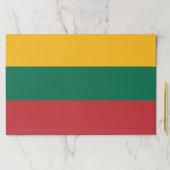 ティアウェイ紙パッドとリトアニア国旗 ペーパーパッド (インサイチュ)