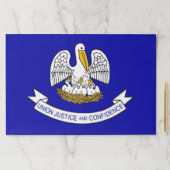 ティアウェイ紙パッドとルイジアナ州旗 ペーパーパッド (インサイチュ)