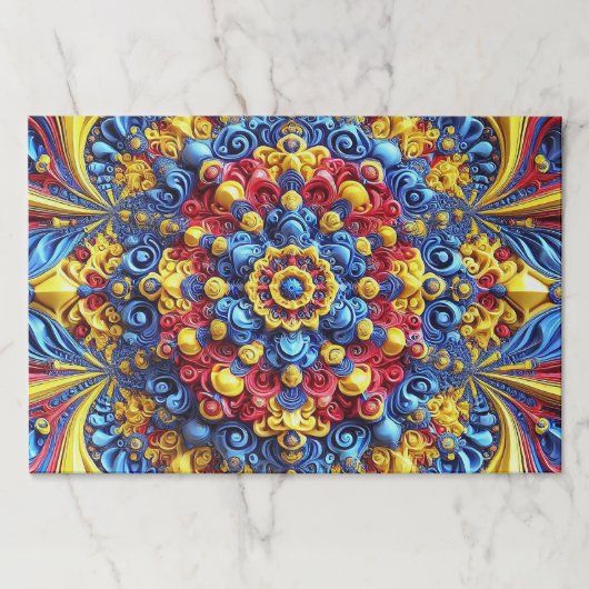 ティアウェイ紙パッドとルーマニアの色 ペーパーパッド (正面)