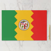 ティアウェイ紙パッドとロサンゼルス州旗 ペーパーパッド (インサイチュ)