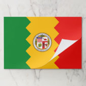 ティアウェイ紙パッドとロサンゼルス州旗 ペーパーパッド (折り畳み)