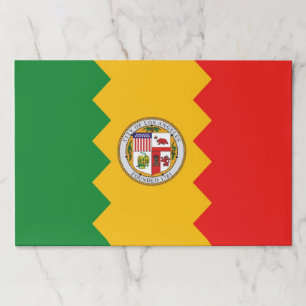 ティアウェイ紙パッドとロサンゼルス州旗 ペーパーパッド