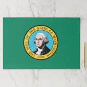 ティアウェイ紙パッドとワシントン州旗 ペーパーパッド (インサイチュ)