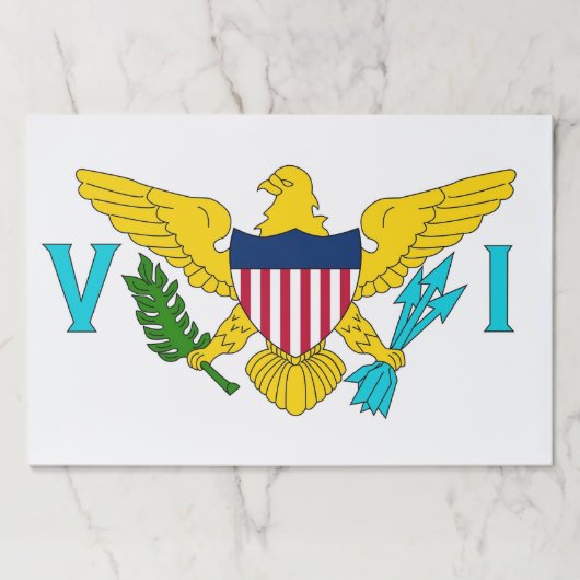 ティアウェイ紙パッドとヴァージン諸島USA ペーパーパッド (正面)