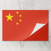 ティアウェイ紙パッドと中国旗 ペーパーパッド (折り畳み)