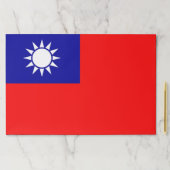 ティアウェイ紙パッドと台湾国旗 ペーパーパッド (インサイチュ)