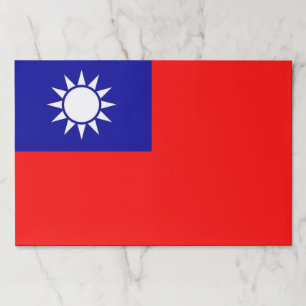 ティアウェイ紙パッドと台湾国旗 ペーパーパッド