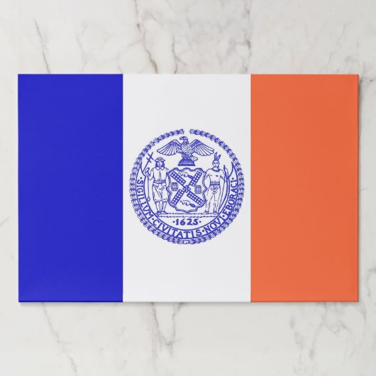 ティアウェイ紙パッドと米国ニューヨーク州旗 ペーパーパッド (正面)