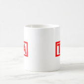 ティアスタンプ コーヒーマグカップ (中央)